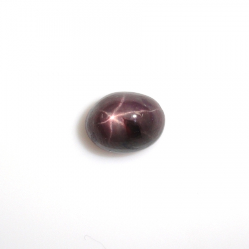Madagascar Star Ruby Oval 9x7mm Approximately 4.44 Carat