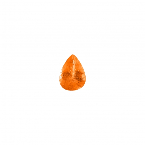 Mandarin Garnet Pear Shape 8x6mm Single Piece 1.30 Carat