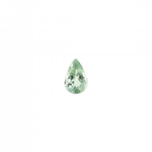 Mint Green Tourmaline Pear Shape 12x8mm Single Piece 2.91 Carat