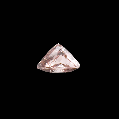 Morganite Trillion 10mm Single Piece Approximately 3.17 Carat