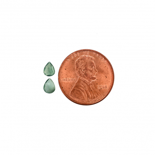 Natural Color Change Alexandrite Pear Shape 5x4mm Matching Pair 0.60 Carat