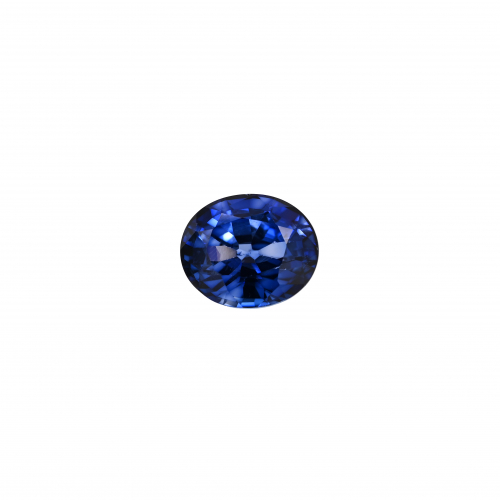 Nigerian Blue Sapphire Oval 12x10mm Single Piece 8.76 Carat