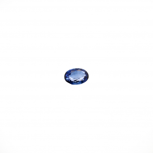 Nigerian Blue Sapphire Oval7.5x5.5 mm Single Piece Approximately 1.20 Carat