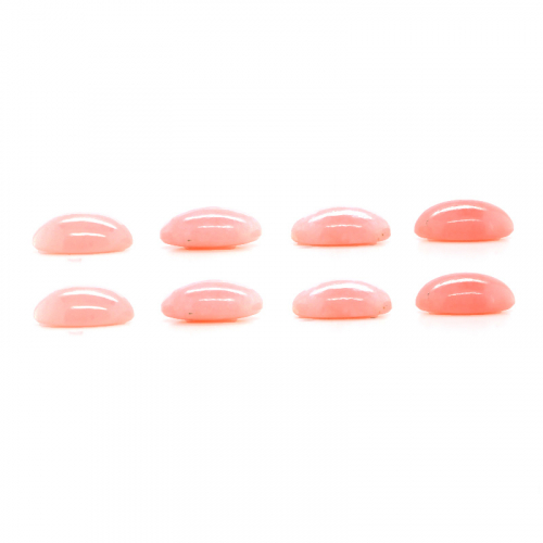 Pink Opal Cab Oval 10x8x4mm Approximately 14 Carat