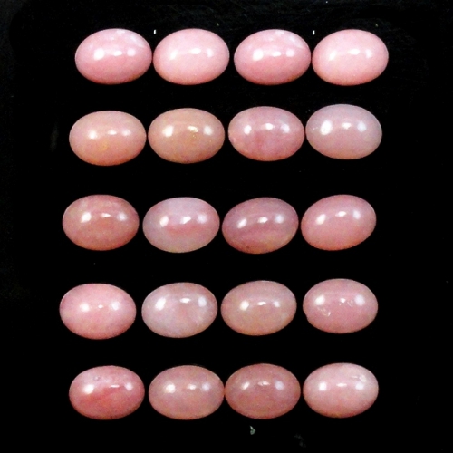 Pink Opal Cab Oval 6X4mm Approximately 7 Carat