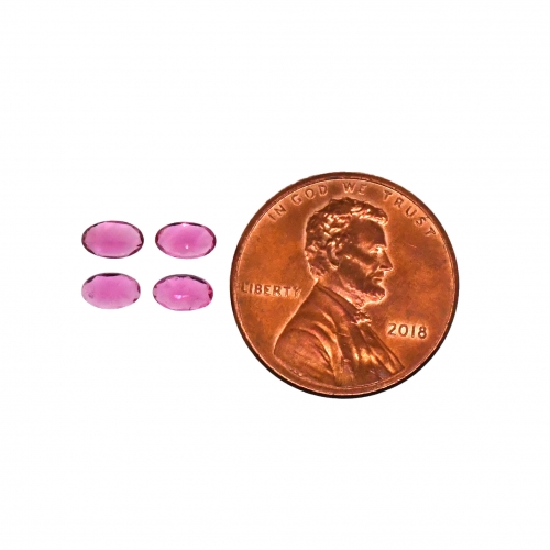 Pink Tourmaline Oval 5x3mm Approximately 1 Carat
