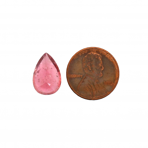 Pink Tourmaline Pear Shape 15x10mm Single Piece 6.05 Carat