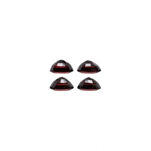 Red-Brown Zircon Oval 7x5mm Approximately 4 Carat