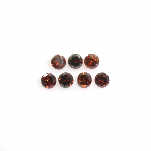 Red Diamond Round 2mm Approximately 0.25 Carat.