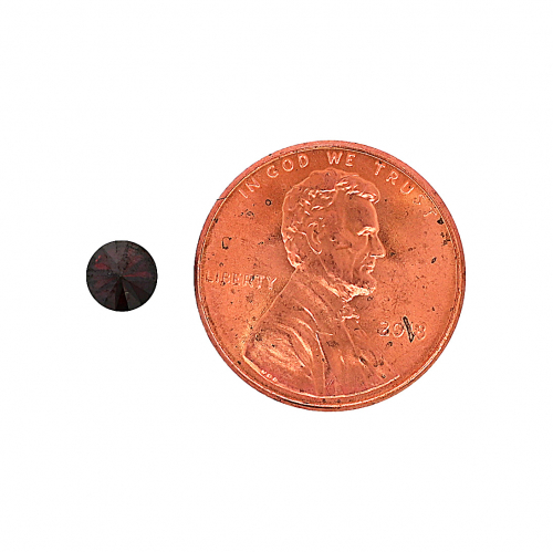 Red Diamond Round 5mm Approximately 0.53 Carat