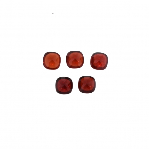 Red Garnet Cabs Cushion 6mm Approximately 6 Carat