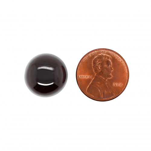 Red Garnet Cabs Round 15.5mm Approximately 18 Carat