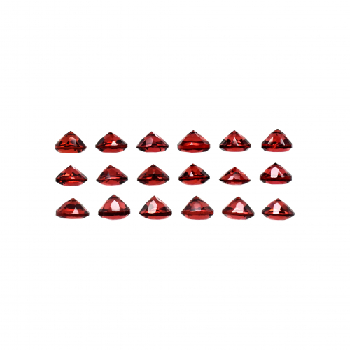 Red Garnet Round 4mm Approximately 5 Carat