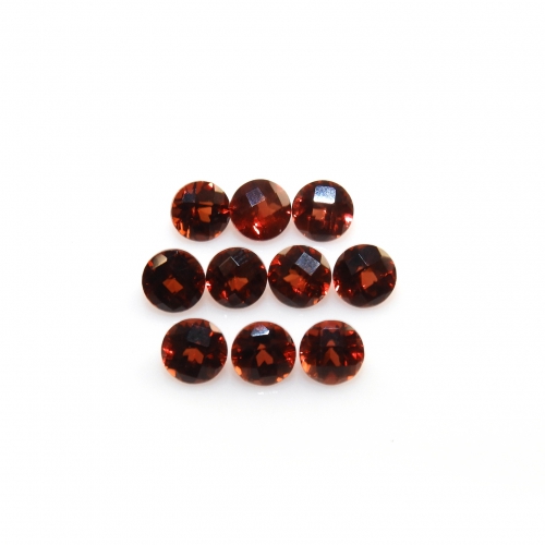 Red Garnet Round 4mm Total Approximately 3 Carat