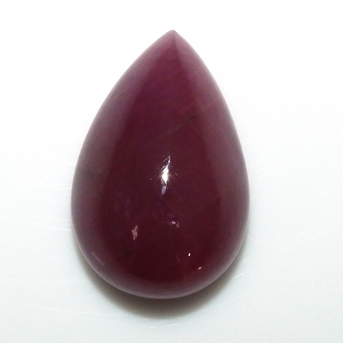 Ruby Cab Pear Shape 25x12mm Approx  40.70 Carat Single Piece