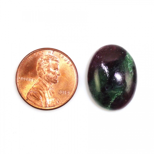 Ruby Zoisite Cabs Oval  20x15MM Approximately 19 Carat