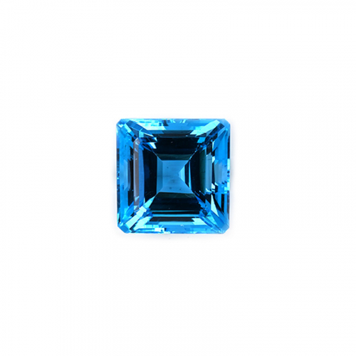 Swiss Blue Topaz Square Shape 18mm Approximately 38.49 Carat.
