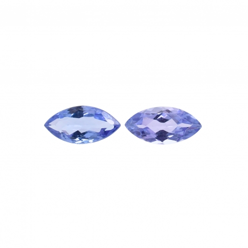 Tanzanite Marquise Shape 8x4mm Matching Pair Approximately 1 Carat