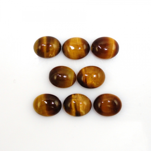 Tiger's Eye Cab Oval 10x8mm Approximately 20 Carat