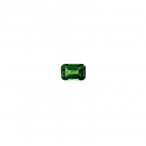 Tsavorite Garnet Emerald Cut 6x4mm Single Piece 0.61 Carat