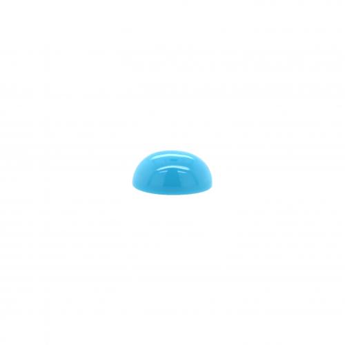 Turquoise Cab Oval 12x10mm Single Piece Approximately 4.38 Carat