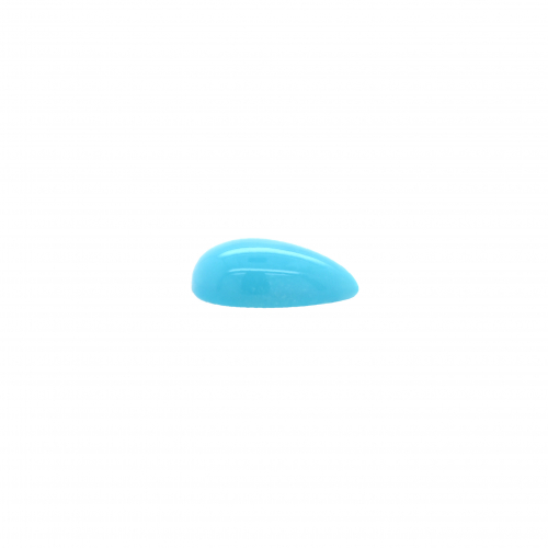 Turquoise Cab Pear Shape 16x12mm Single Piece Approximately 7.12 Carat
