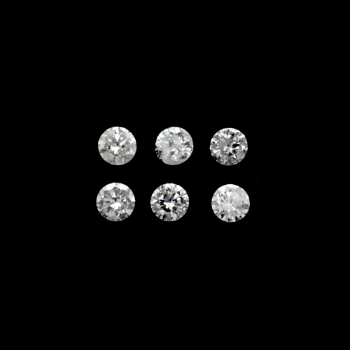 White Diamond Round 2mm Approximately 0.20 Carat
