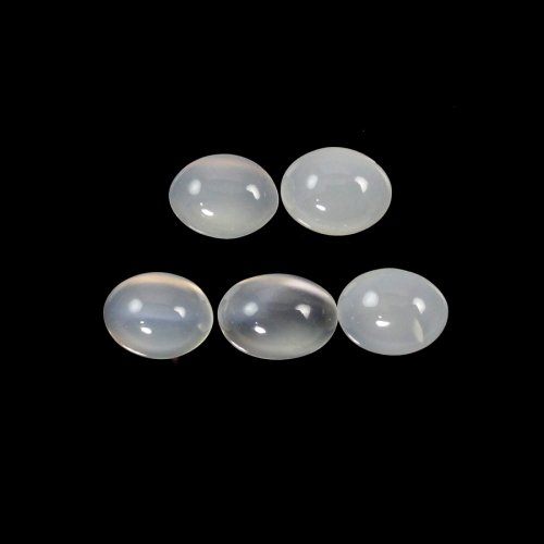 White Moonstone Cab Oval 9x7mm Approximately 10 Carat